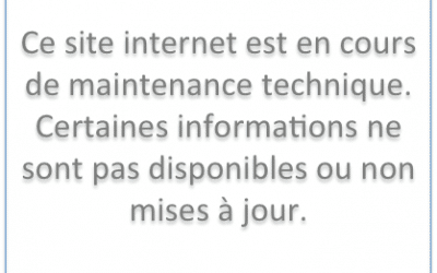 Maintenance du site