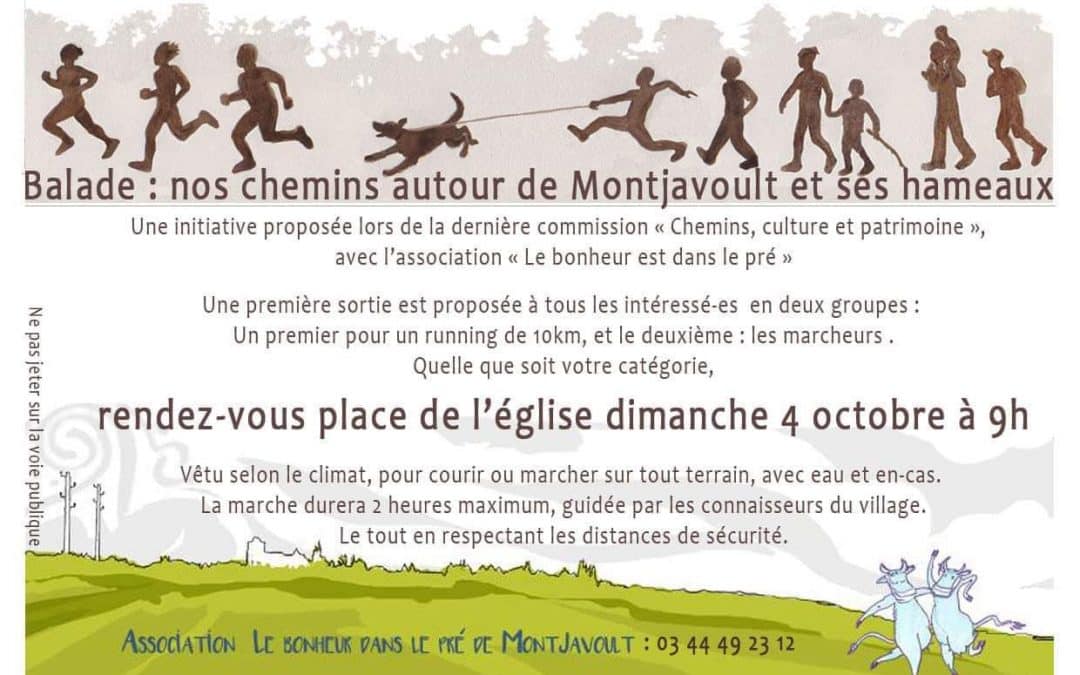 Balade et Running    dimanche 4 Octobre 2020