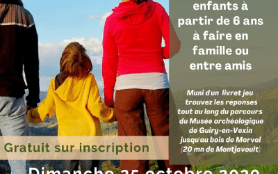 Jeu d’orientation – dimanche 25 octobre 2020