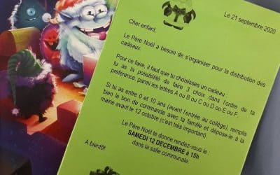 Commande au Père Noël avant le 12 octobre