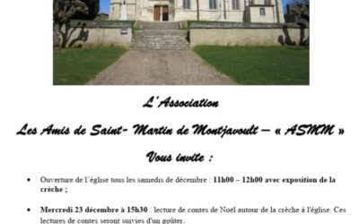 Les amis de Saint-Martin de Montjavoult font vivre notre église pendant les fêtes