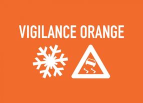 Vigilance Orange Neige et Verglas