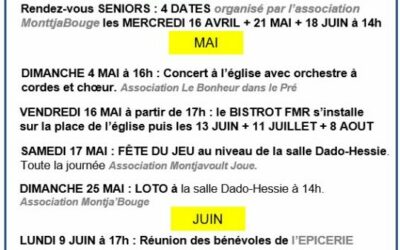 Sortons les agendas !