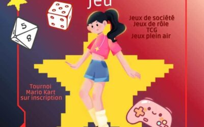 Venez célébrer la fête mondiale du jeu avec nous! Le samedi 6 juin à partir de 14h