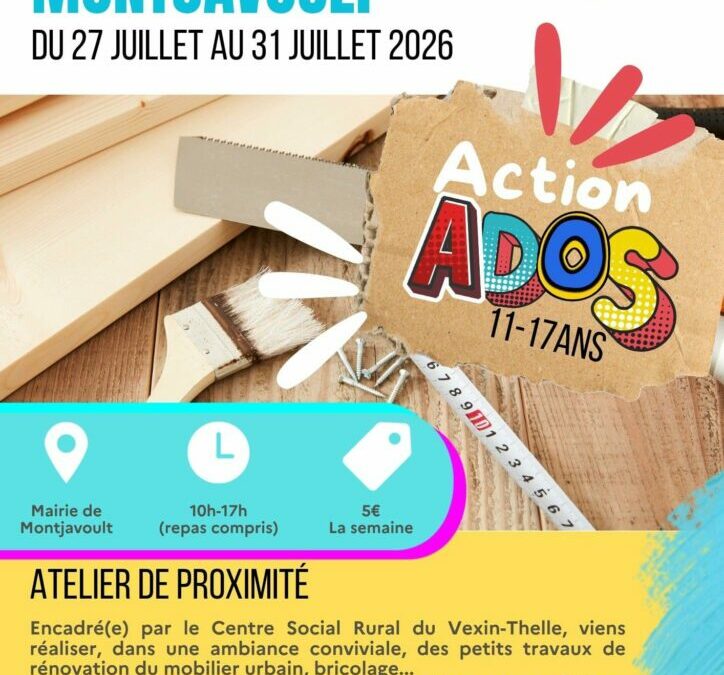 Les inscriptions sont ouvertes pour l’atelier de proximité de cet été, du 27 au 31 juillet