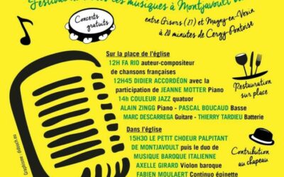 Tous à Montjavoult dimanche 14 juin à partir de 12h pour Musicavoult, festival de toutes les musiques !