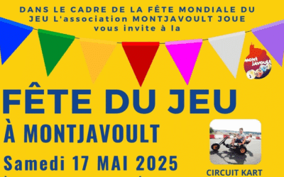 4ème édition de la FETE DU JEU de MONTJAVOULT,
