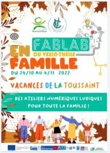 Activités pour les vacances de la Toussaint :avec le soutien de ses partenaires, le Centre Social Rural de Chaumont-en-Vexin vous propose plusieurs programmes, à destination des enfants, des ados et des familles.Les inscriptions se déroulent au sein du Centre Social Rural.