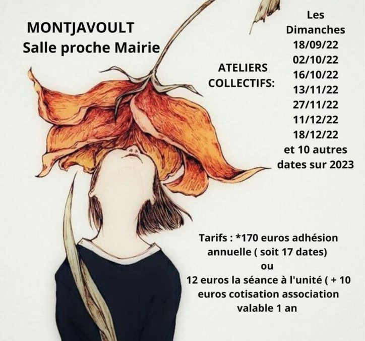 Prenez soin de vous, une fois par mois guidés par la professionnelle Alexandra Thyssen à Montjavoult de 18h30 à 19h30. Prochaine séance le 27 novembre.