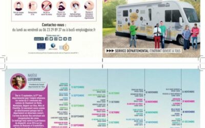 Le Bus Départemental pour l’Emploi à côté de chez vous :le 7 décembre à Montagny-en-Vexin Le 15 décembre à Délincourt