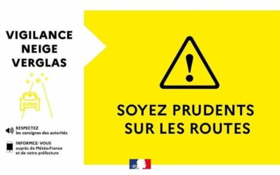 INFORMATION PREFECTORALE : MÉTÉO 🌥à compter de ce soir 14 décembre 2022 à 00h00 et jusqu’à 14 décembre 2022 à 12h00 :Météo-France prévoit une perturbation hivernale pouvant apporter de 2 à 5 cm de neige / verglas.sur l’Eure, par arrêté préfectoral les transports scolaires sont suspendus dans le département pour la journée du 14/12/2022. Aucun des services de la L6136 ne sera donc assuré. Pour plus d’informations, nous vous invitons à consulter le site www.oise-mobilite.frCause : Verglasmercredi 14 décembre 20226136 – Ligne 6136 Très perturbé (niveau 1)