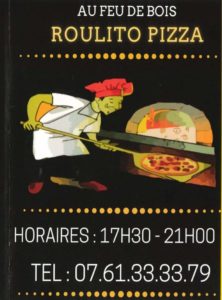 La commune de Montjavoult se réjouit d’accueillir CHAQUE SAMEDIDE 17H30 A 21H30UN CAMION PIZZA AU FEU DE BOIS Roulito pizzaAU CARREFOUR DE LA VIERGE,En bas de la Grand Rue, entre Le Vouast, le Marais et Beaugrenier.A partir de ce samedi 18 février !Bonne dégustation !