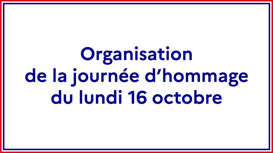 ⚫️ Les cours sont annulés pour les collégiens et lycéens jusqu’à 10h lundi, pour permettre à la communauté éducative de se retrouver et de préparer le retour des élèves.⚫️ Une minute de silence à 14h dans chaque classe en mémoire des victimes des attentats commis contre l’École.