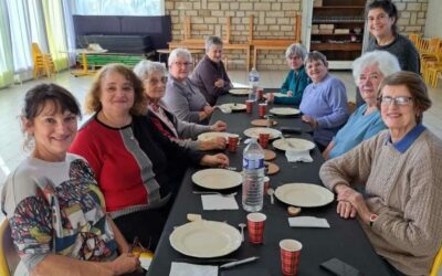 ATELIERS SENIORS DU CSR : vous pouvez rejoindre les prochains ateliers cuisine, il reste 2 places. Voici pour tous les recettes élaborées cette semaine☺️