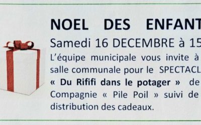 ☃️Rappel de date aux familles de Montjavoult ❄️