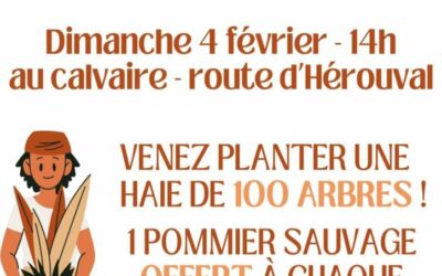 J-5 pour notre grand rendez-vous de Plantation Communale Participative :