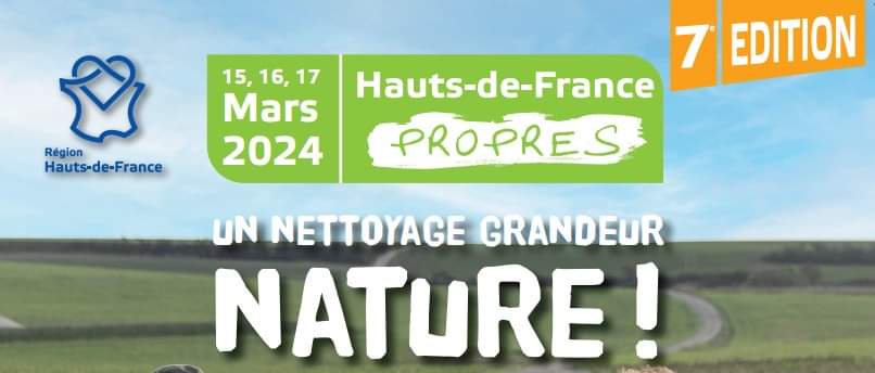 Hauts de France propres le dimanche 17 mars à 14h