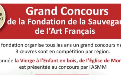 Actualité associative : l’Association des Amis de Saint Martin de Montjavoult qui œuvre pour la préservation de notre patrimoine a été retenue par la Fondation de la Sauvegarde de l’Art Français -reconnue d’utilité publique- pour son projet de restauration et moulage d’une statue de l’église de Montjavoult (Hauts-de-France) datant du XVII ème siecle :L’ASSOCIATION A BESOIN DE NOS VOTES AFIN D’OBTENIR LA DOTATION A LA CLÉ POUR LES PROJETS QUI OBTIENDRONT LE PLUS DE  VOTES