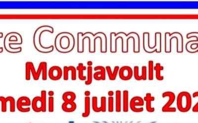 Samedi 8 juillet à partir de 19h, c’est la Fête Communale à Montjavoult ! Chouette ! Tout un beau programme pour petits et grands. Venez nombreux !