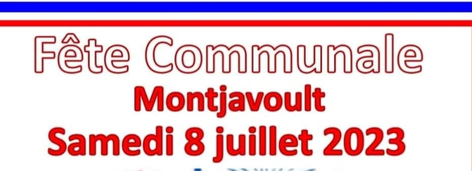 Samedi 8 juillet à partir de 19h, c’est la Fête Communale à Montjavoult ! Chouette ! Tout un beau programme pour petits et grands. Venez nombreux !