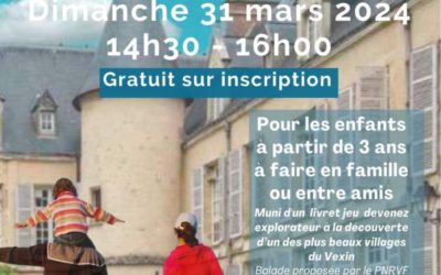 L’association Montjavoult joue vous propose de participer au jeu d’orientation qu’elle organise à Théméricourt (95)