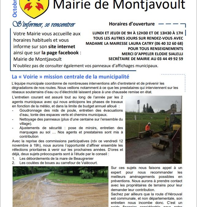 Bulletin Municipal Octobre 2021